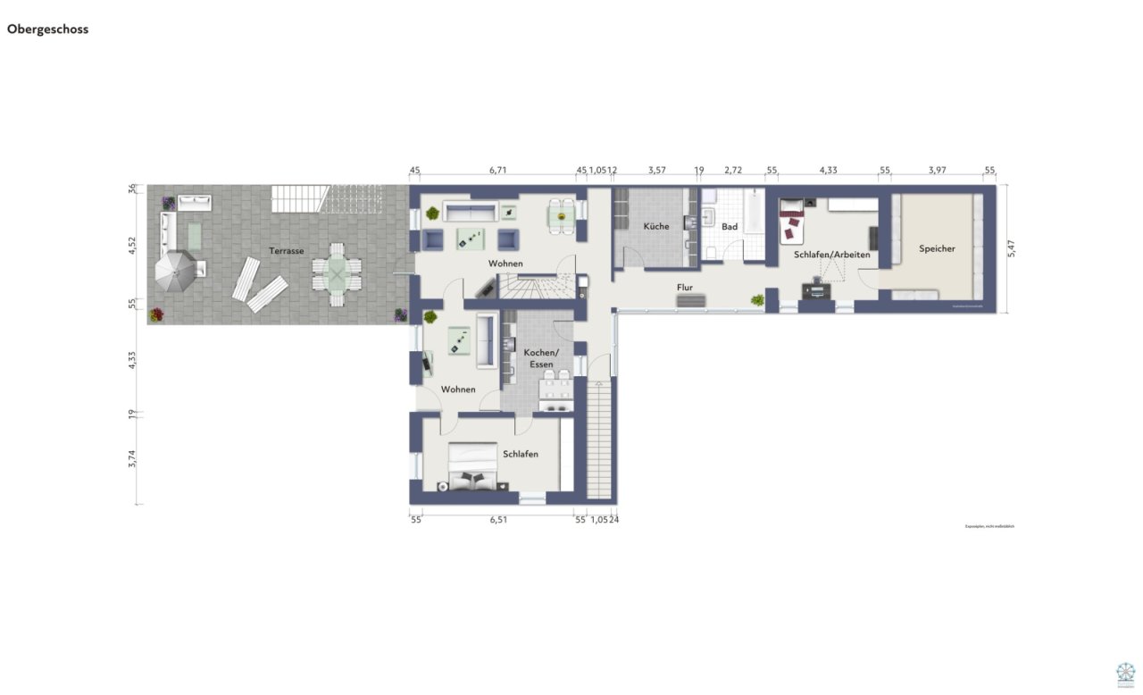 Grundriss Bestand OG