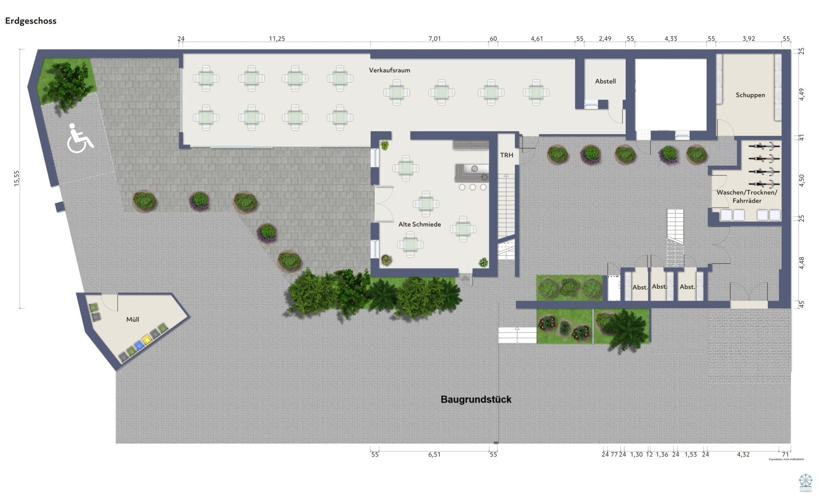 Grundriss Bestand EG Grundriss Bestand EG